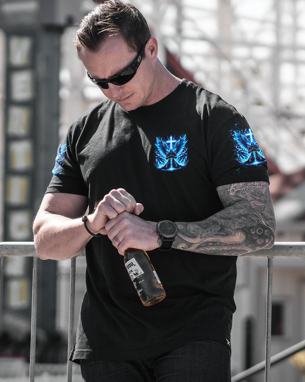I'm A Warrior Of God Men's All Over Print Shirt - Tlno1505244