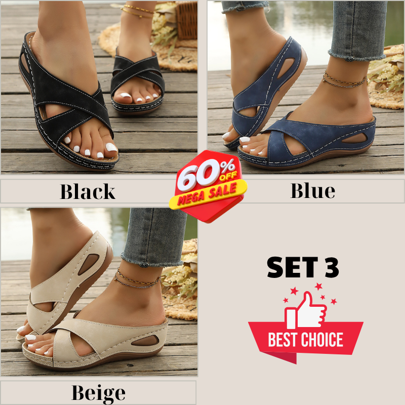 🔥Trending Now: Women's Thick Sole Platform Slippers – Light & Airy Comfort