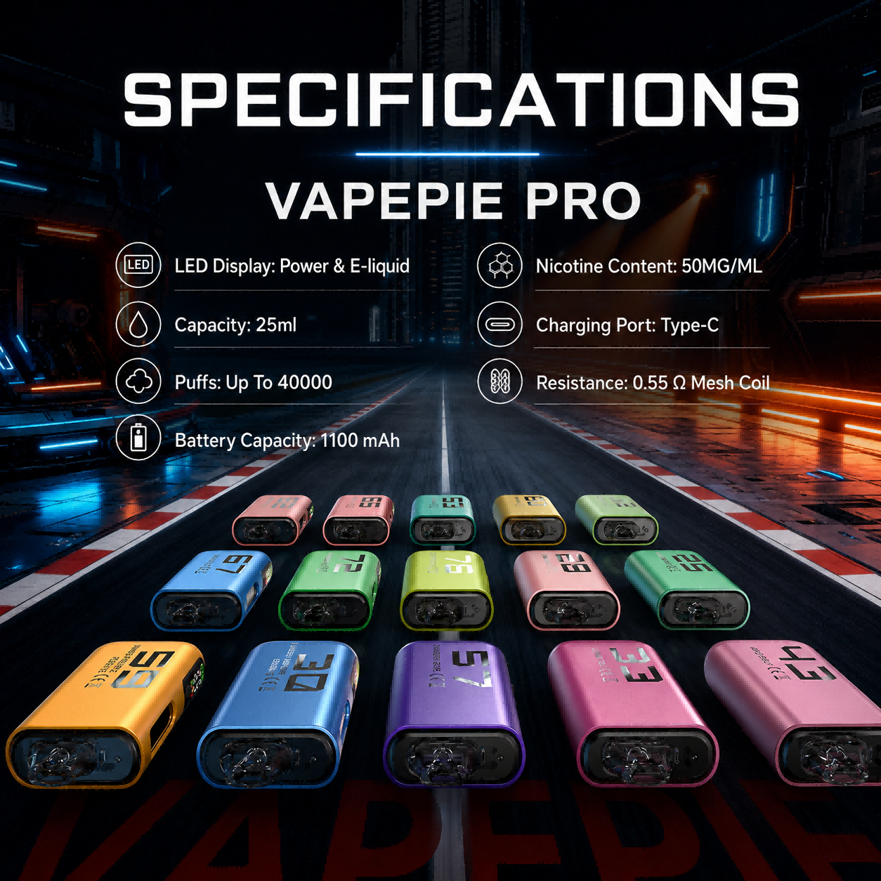 VAPEPIE 40000 PUFFS