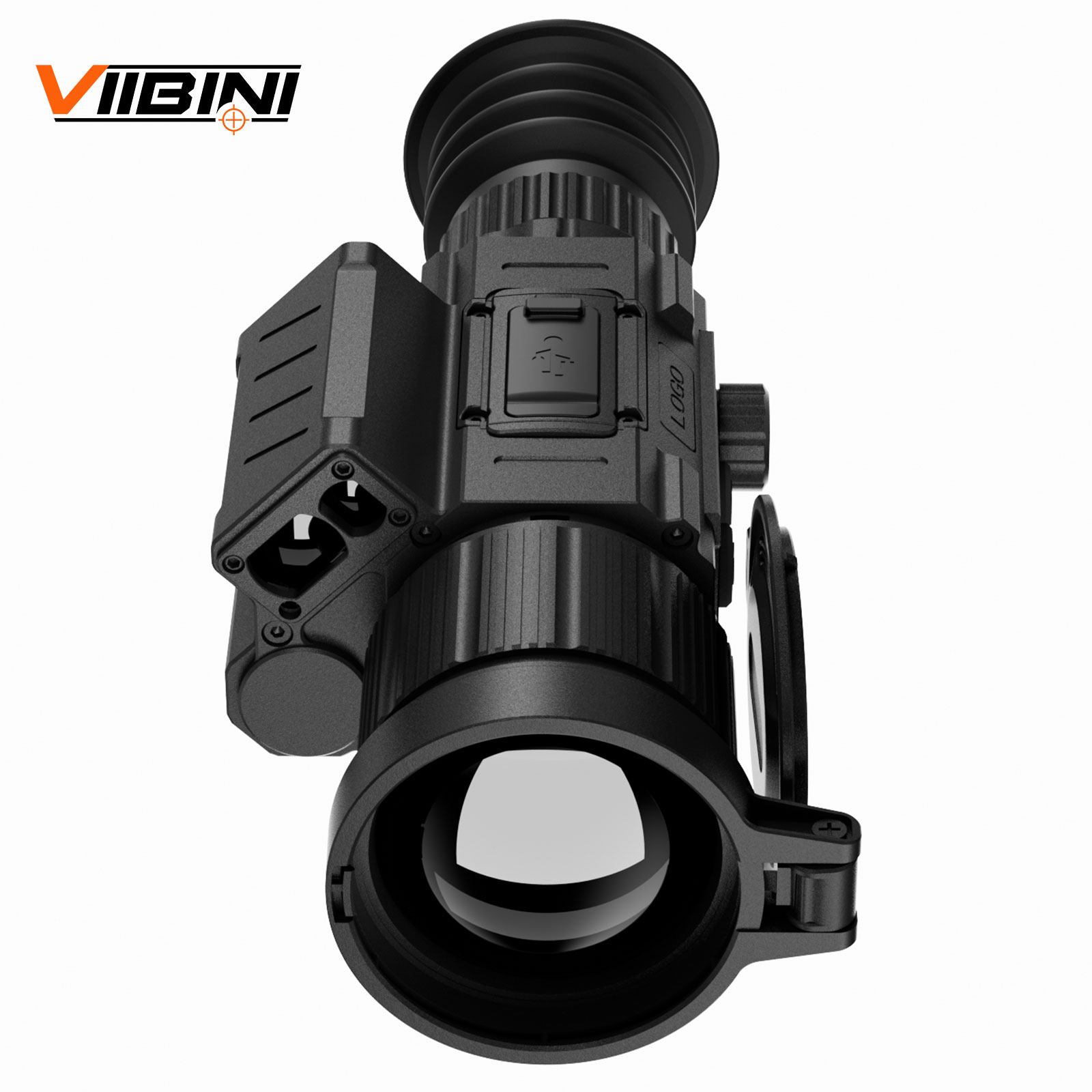 TK Series 384x288 / 640x512 Thermal Imaging Scope with Laser Rangefinder & Ballistic Calculation