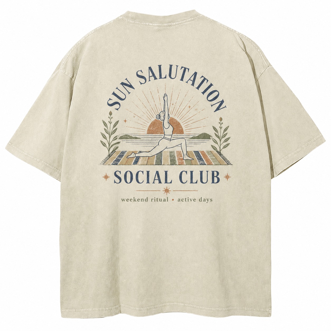 Sun Salutation Social Club Weekend Ritual Tee