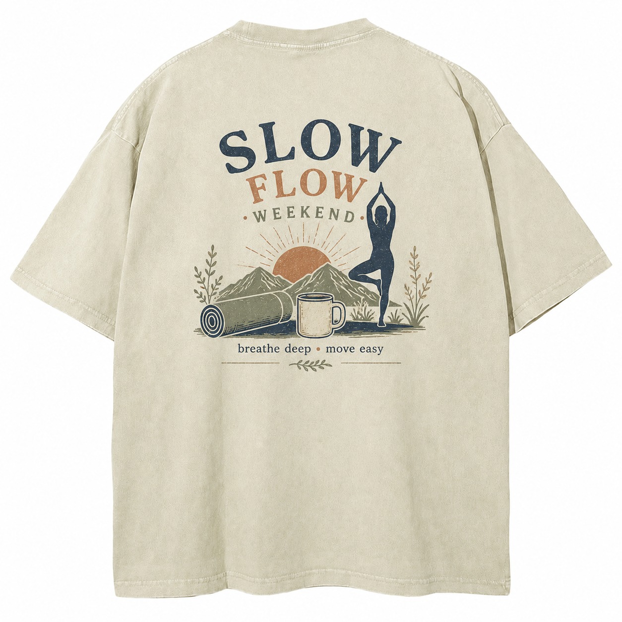 Slow Flow Weekend Yoga Retreat Tee