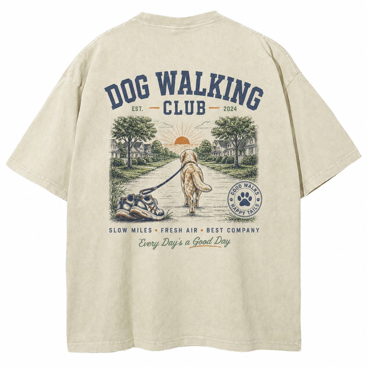 Dog Walking Club Tee