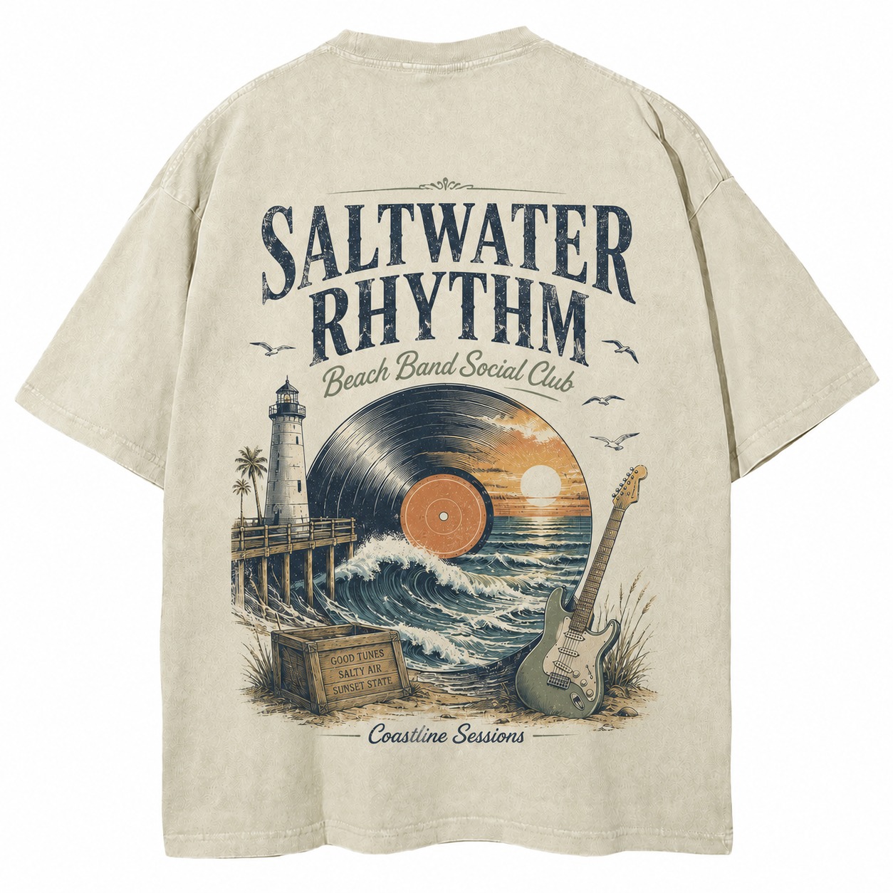 Saltwater Rhythm Tee