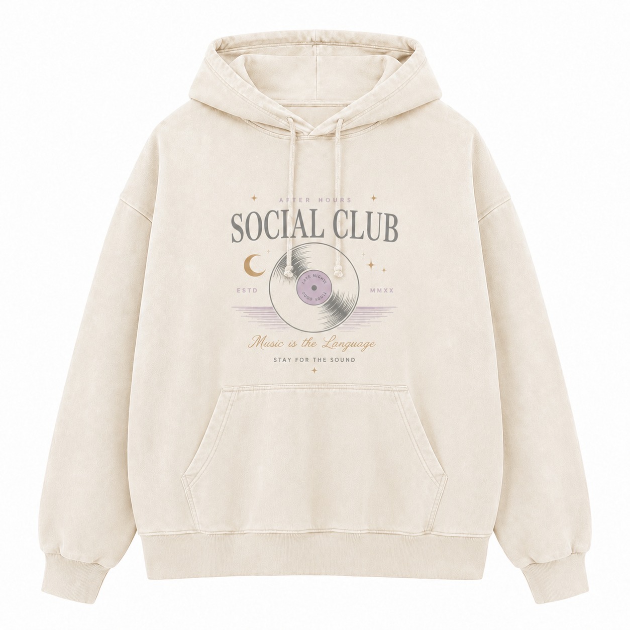 After Hours Social Club Washed Hoodie