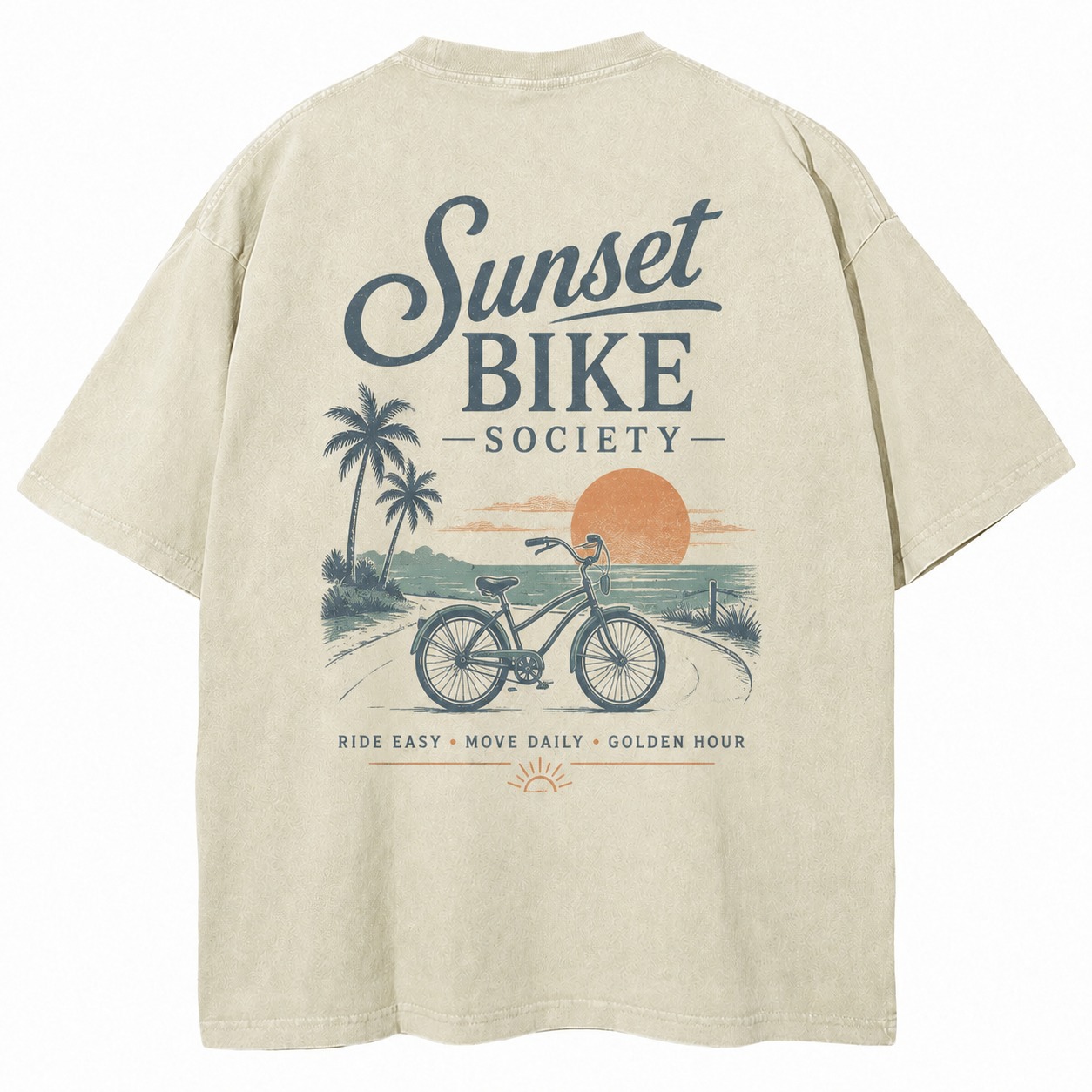 Sunset Bike Society Tee