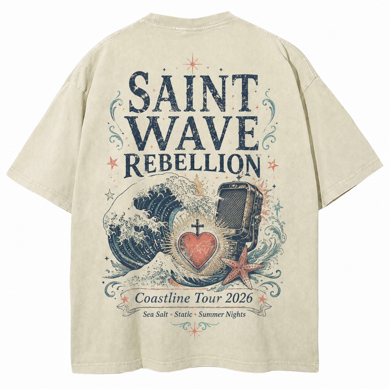 Saint Wave Rebellion Graphic Tee