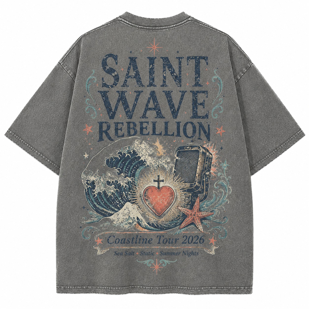 Saint Wave Rebellion Graphic Tee
