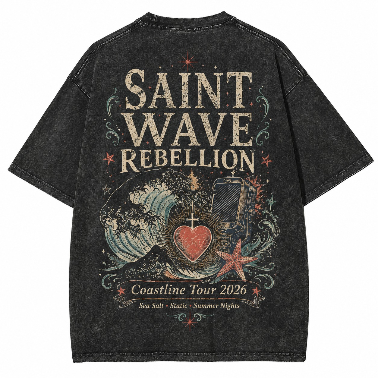 Saint Wave Rebellion Graphic Tee