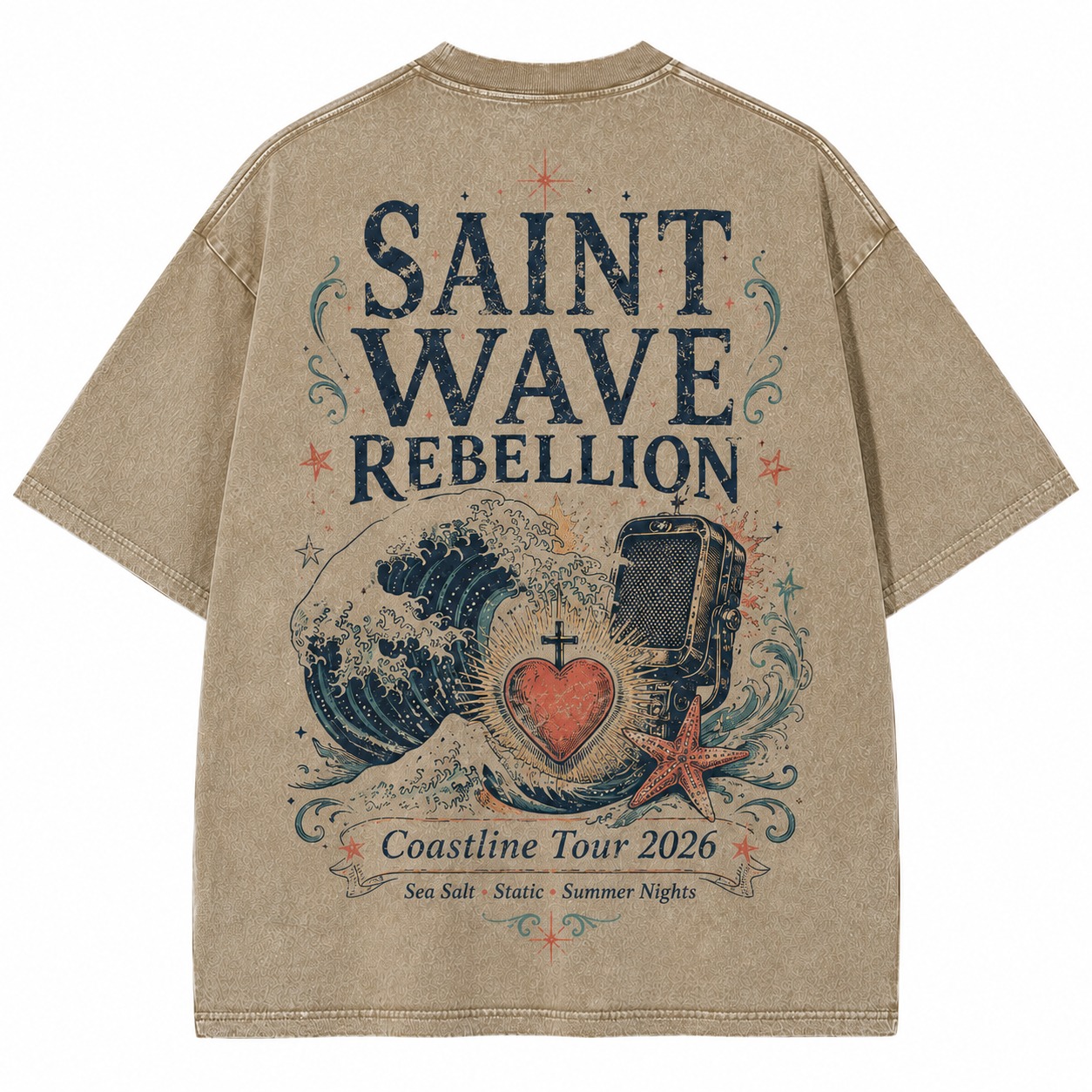 Saint Wave Rebellion Graphic Tee