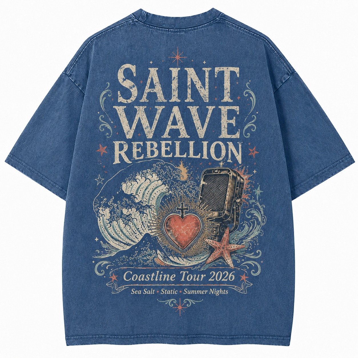Saint Wave Rebellion Graphic Tee