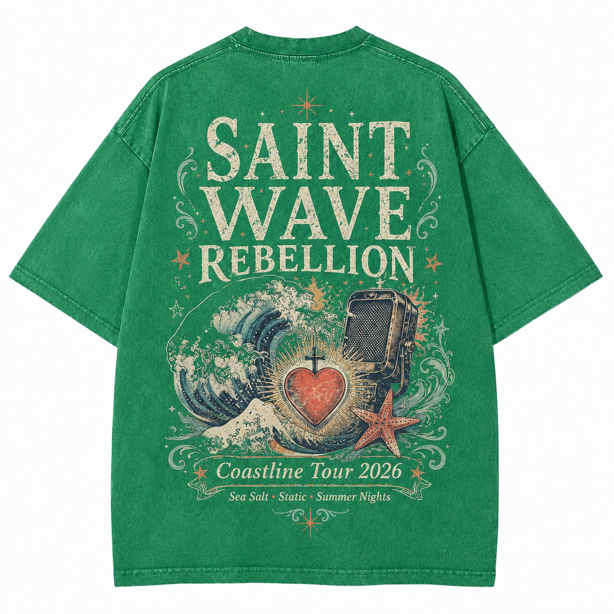 Saint Wave Rebellion Graphic Tee
