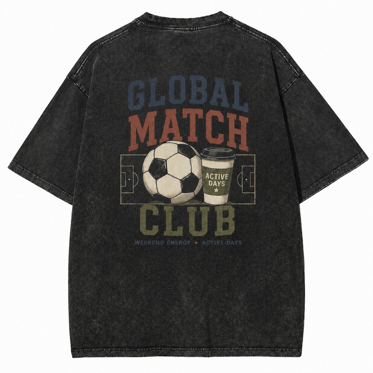 Global Match Club Soccer Weekend Tee