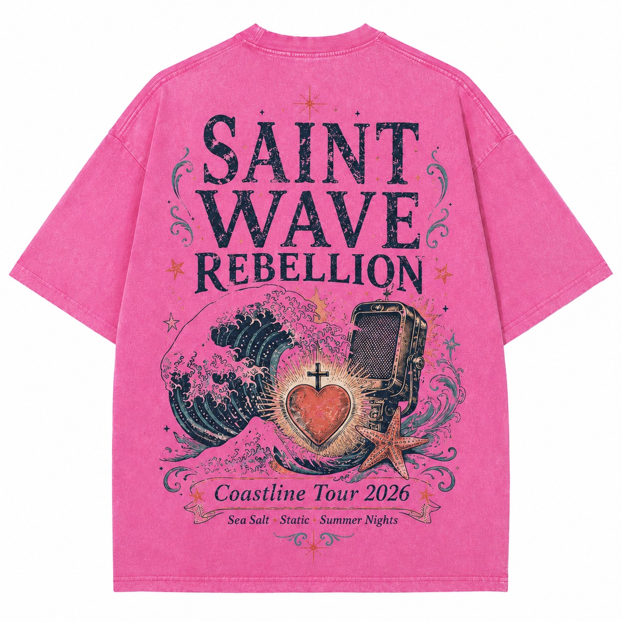 Saint Wave Rebellion Graphic Tee