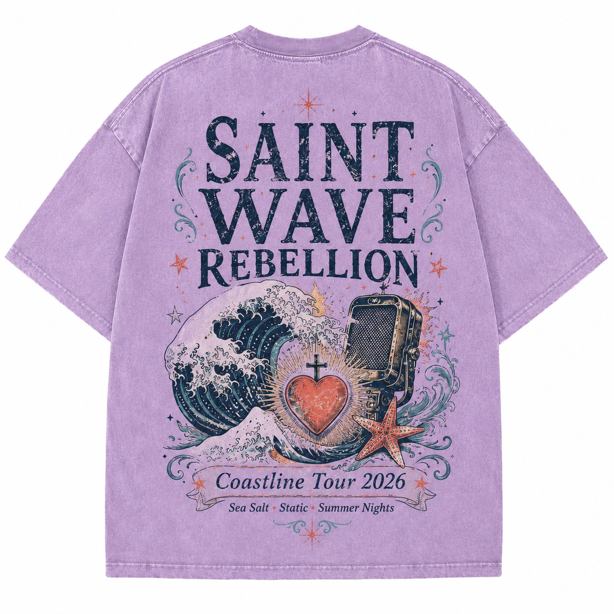 Saint Wave Rebellion Graphic Tee