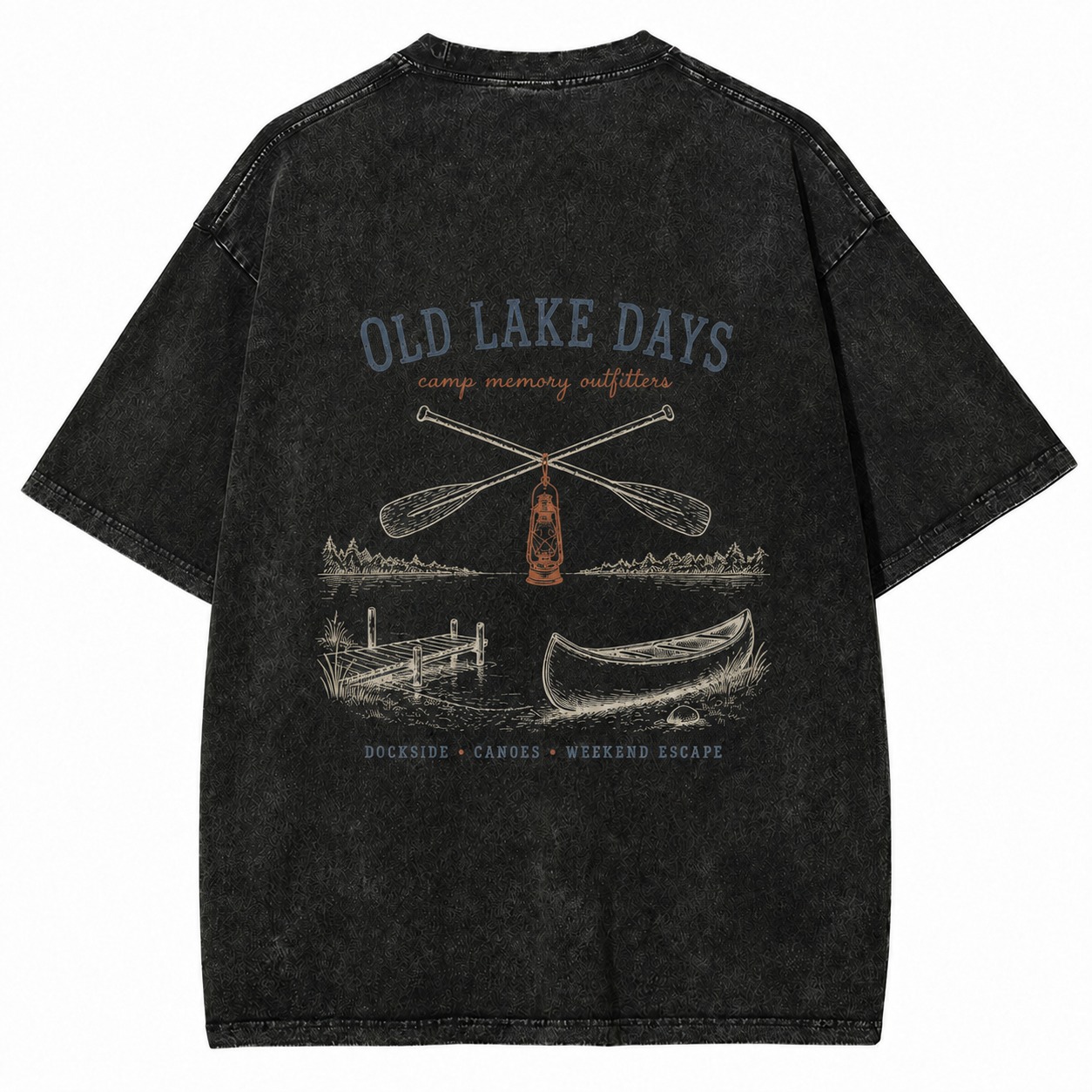 Old Lake Days Canoe Camp Tee