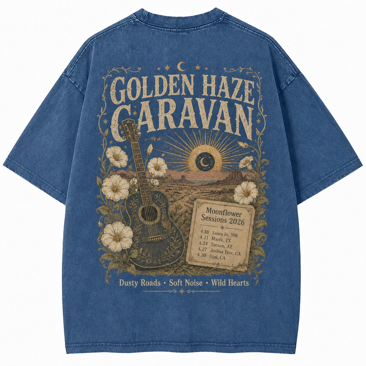 Golden Haze Caravan Graphic Tee