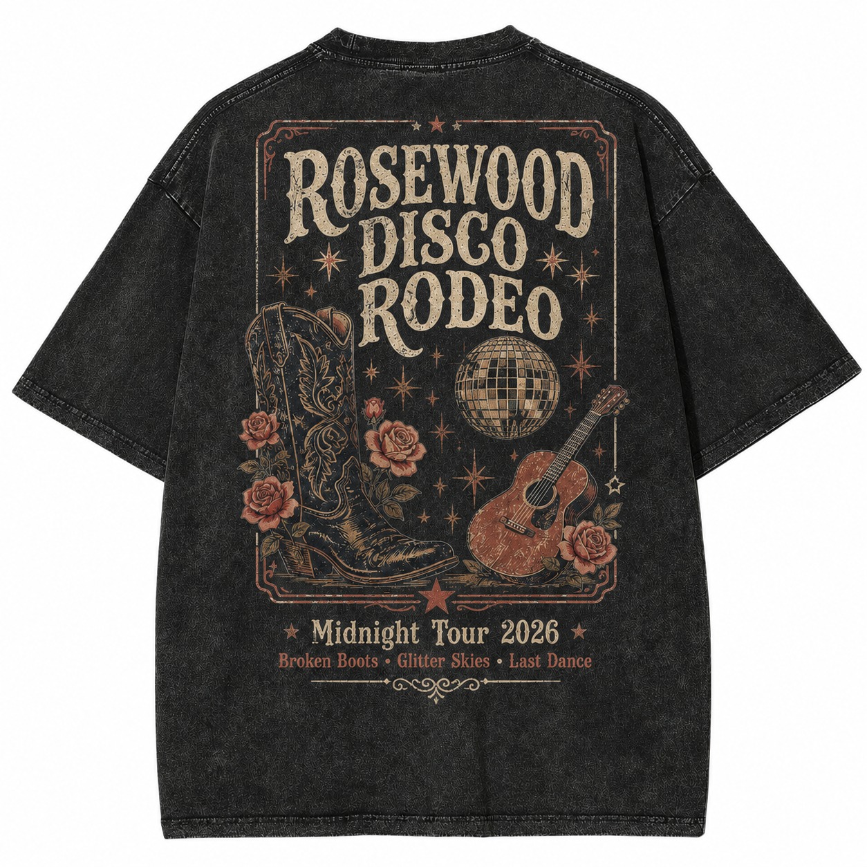 Rosewood Disco Rodeo Graphic Tee