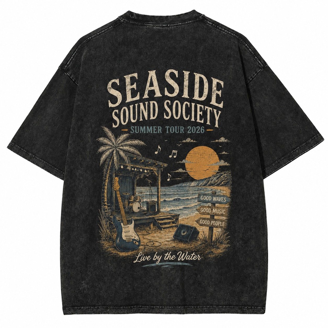 Seaside Sound Society Graphic Tee