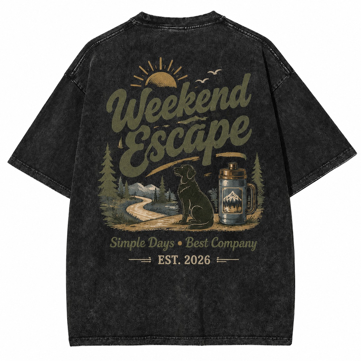 Weekend Escape Companion Tee