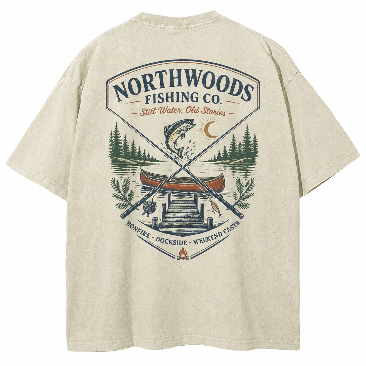Northwoods Fishing Co. Tee
