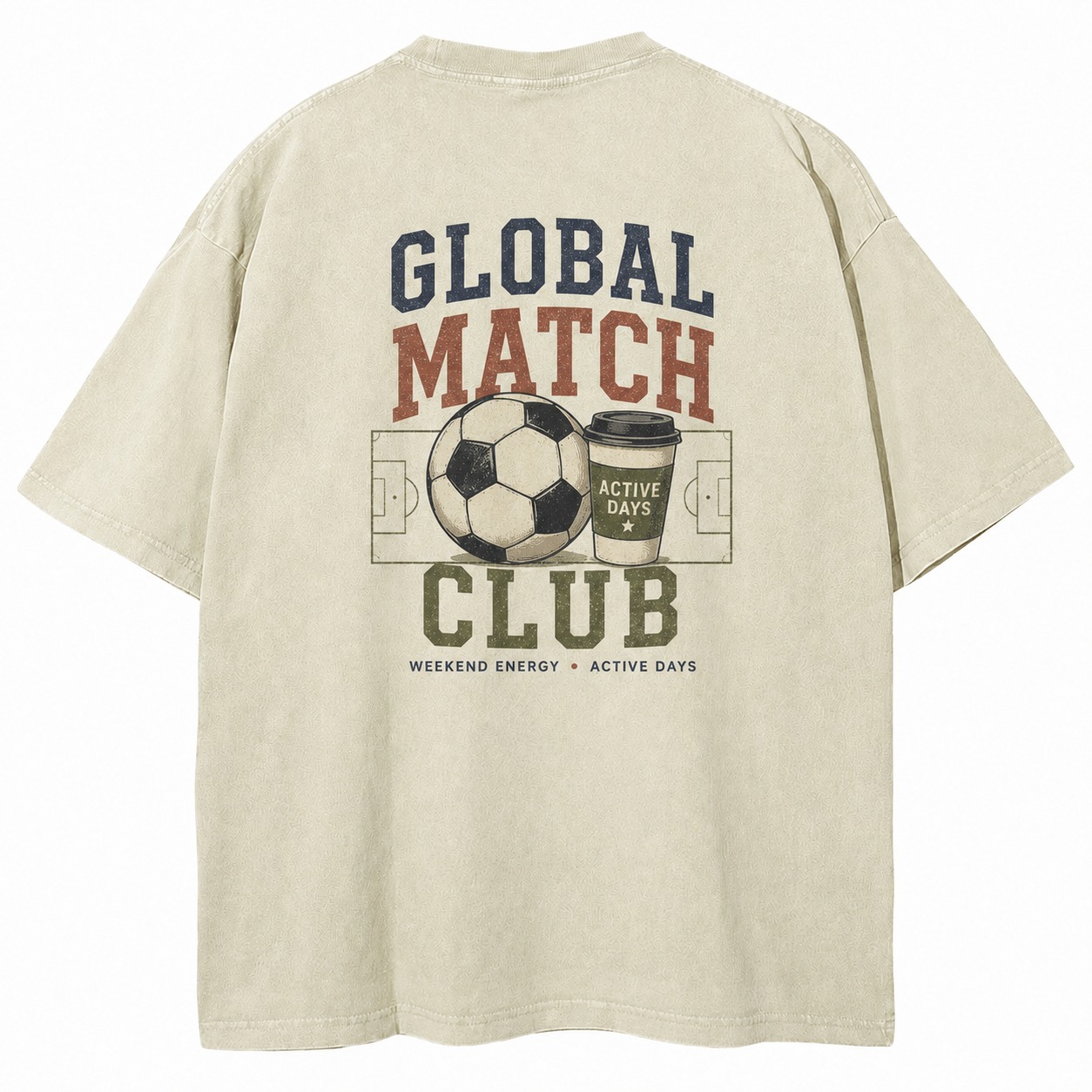 Global Match Club Soccer Weekend Tee