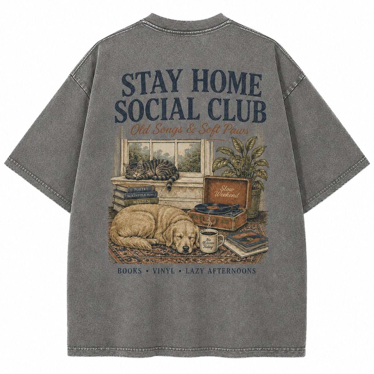 Stay Home Social Club Tee