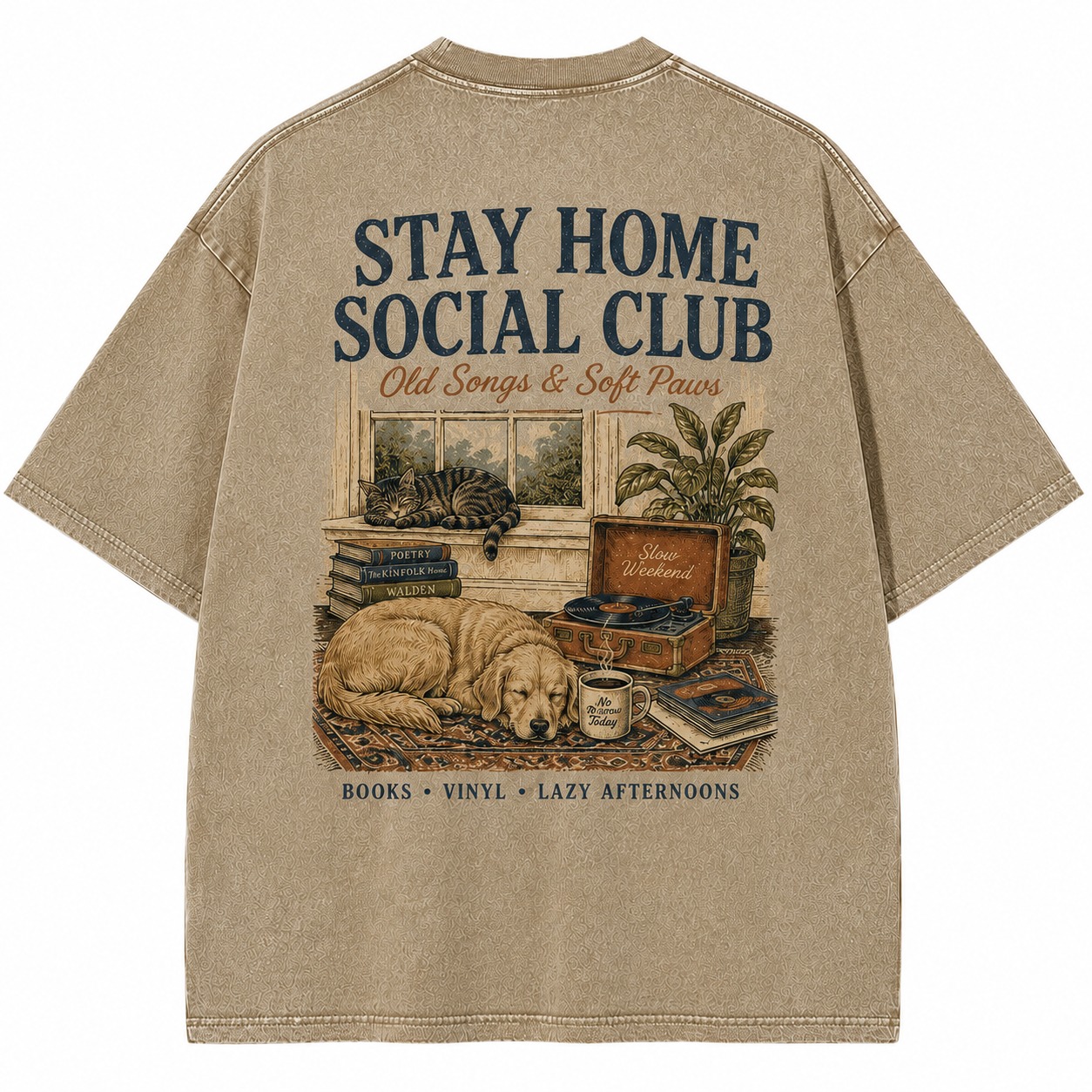 Stay Home Social Club Tee