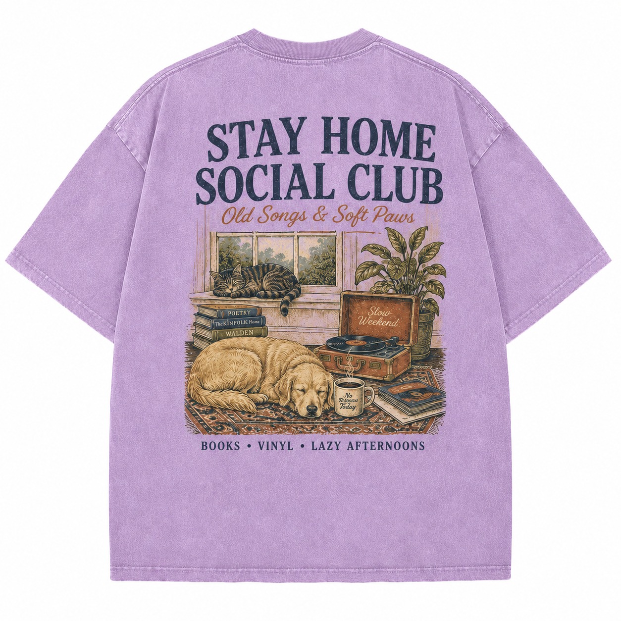 Stay Home Social Club Tee