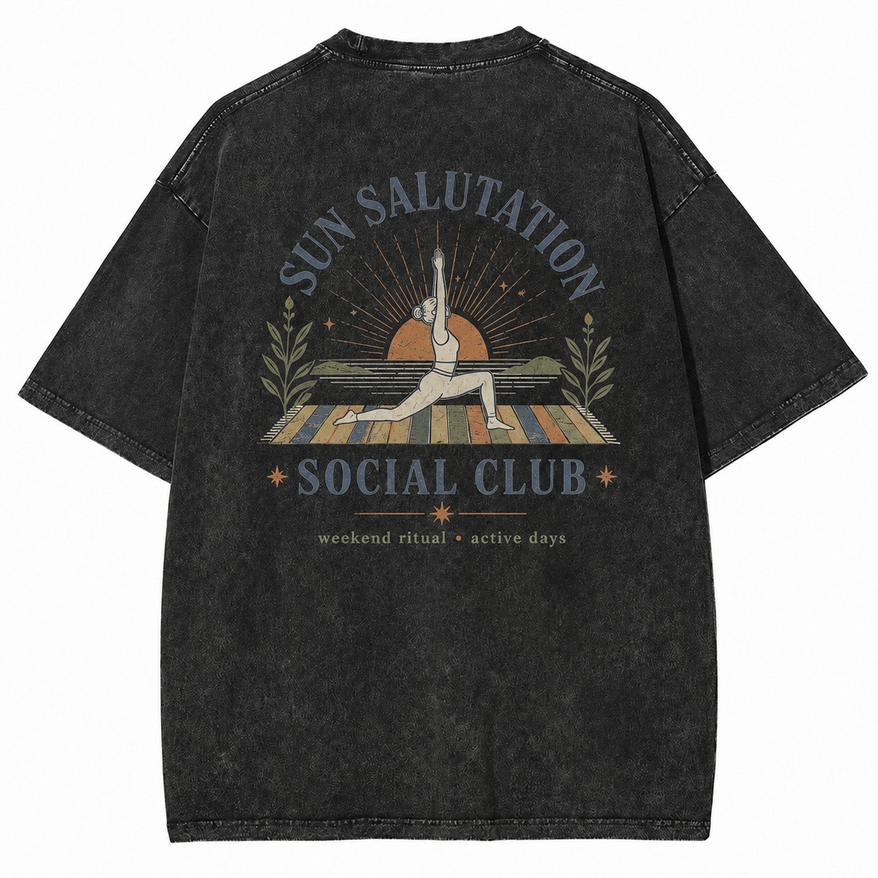 Sun Salutation Social Club Weekend Ritual Tee