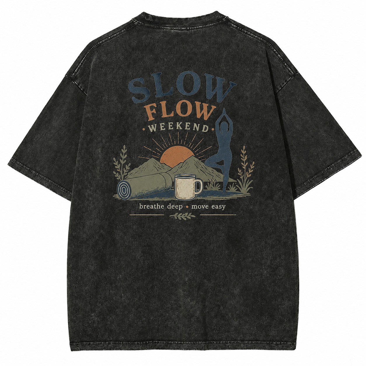 Slow Flow Weekend Yoga Retreat Tee