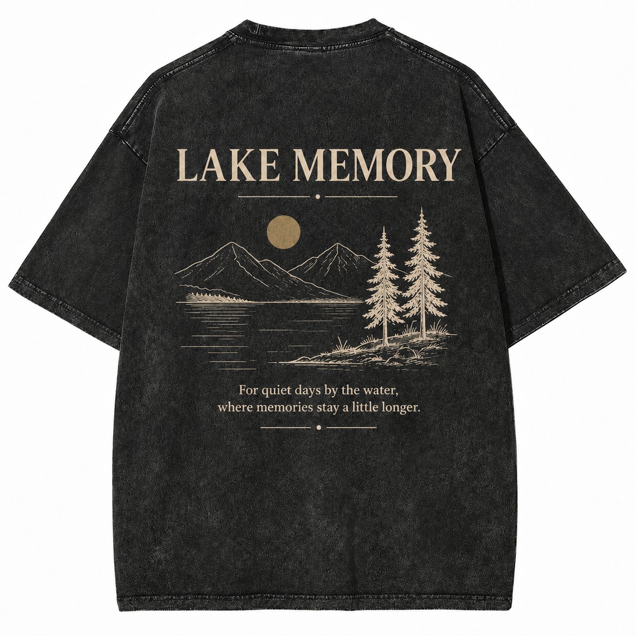Lake Memory Quiet Water Weekend Tee