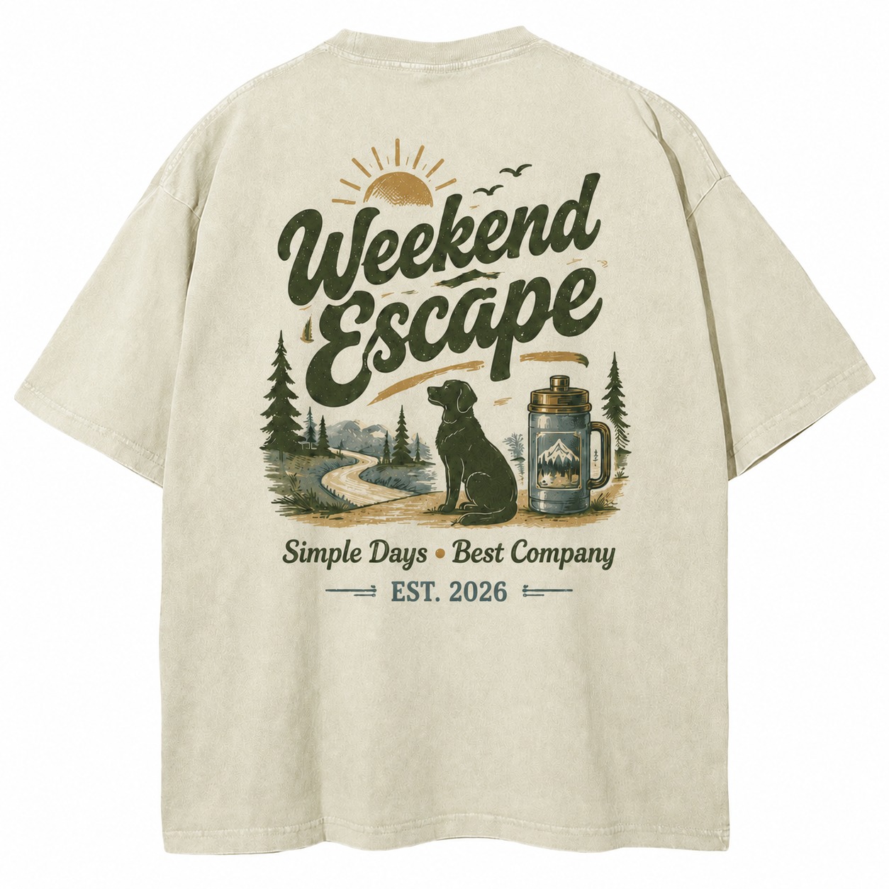 Weekend Escape Companion Tee