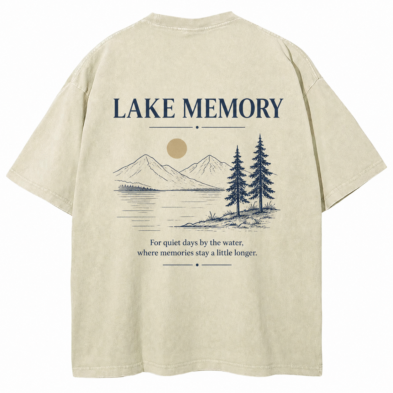 Lake Memory Quiet Water Weekend Tee