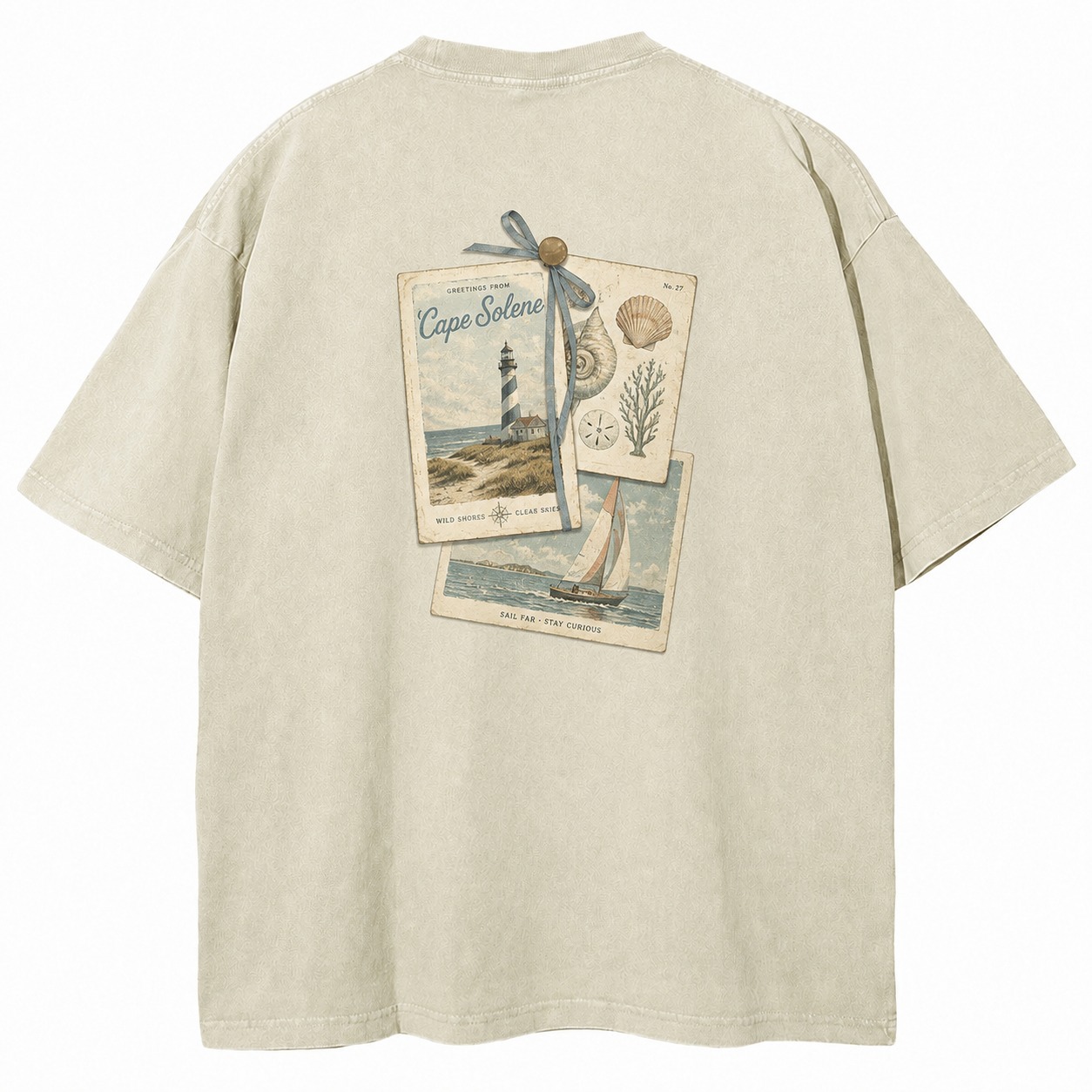 Cape Solene Postcard Tee