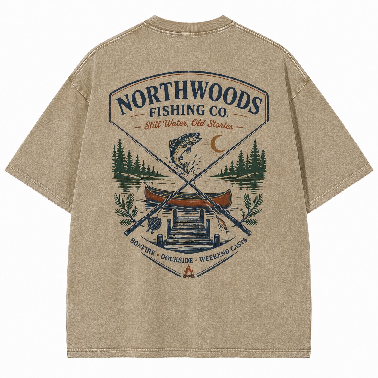 Northwoods Fishing Co. Tee