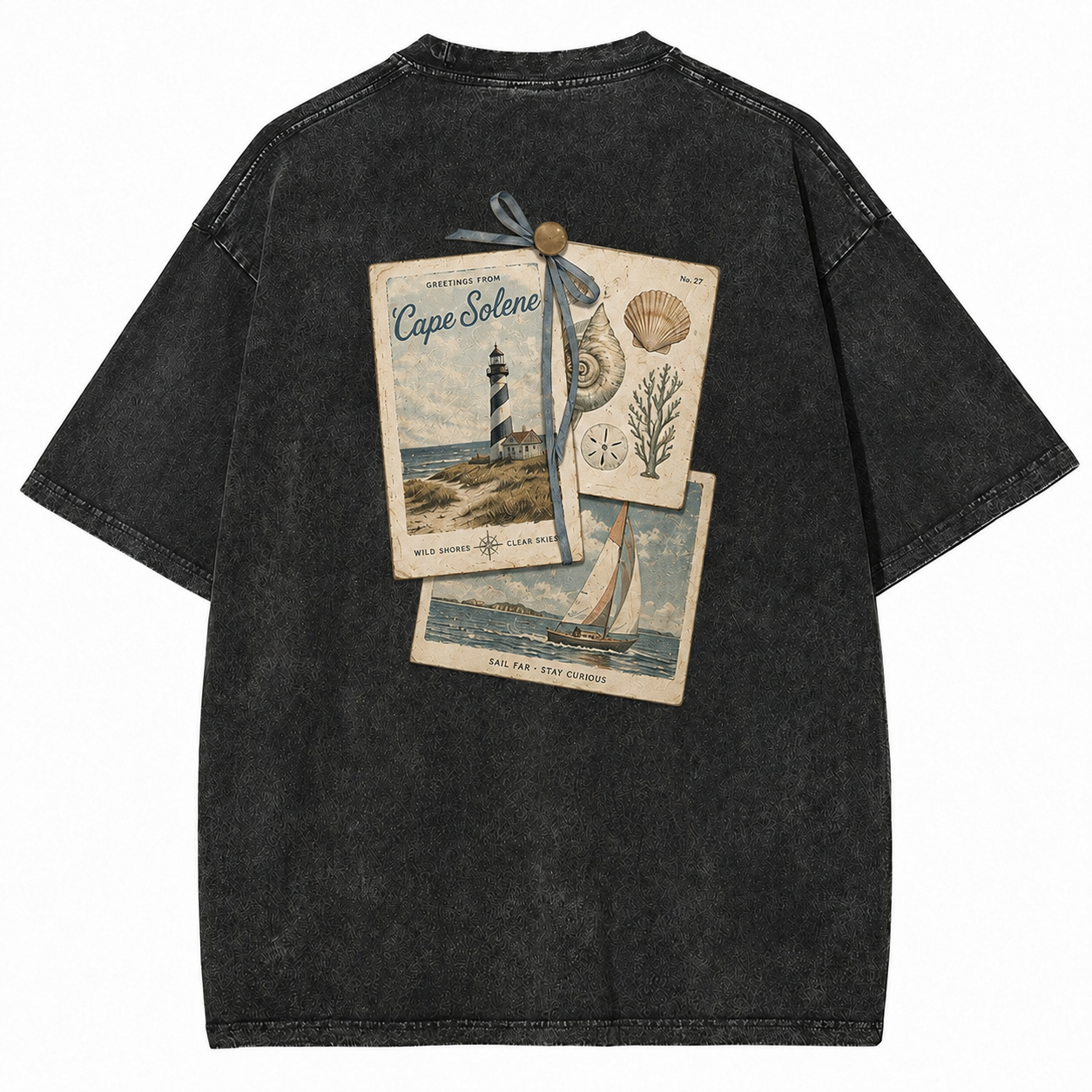 Cape Solene Postcard Tee