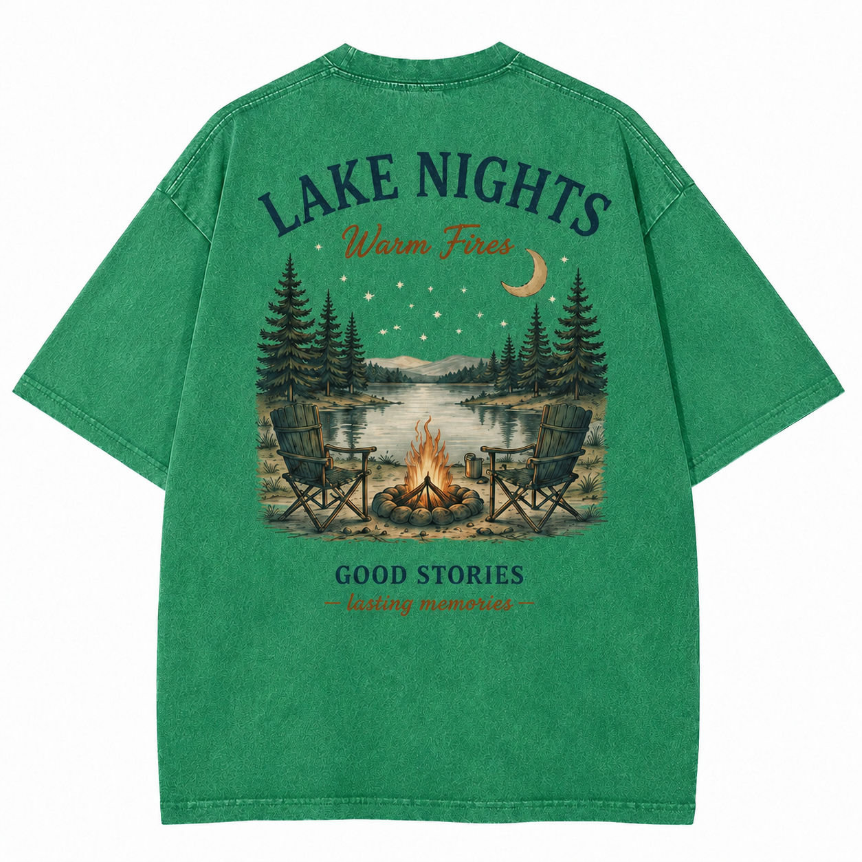 Lake Nights Campfire Tee