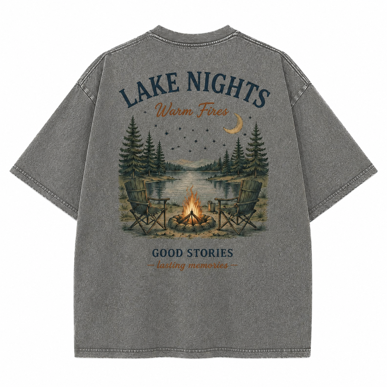 Lake Nights Campfire Tee