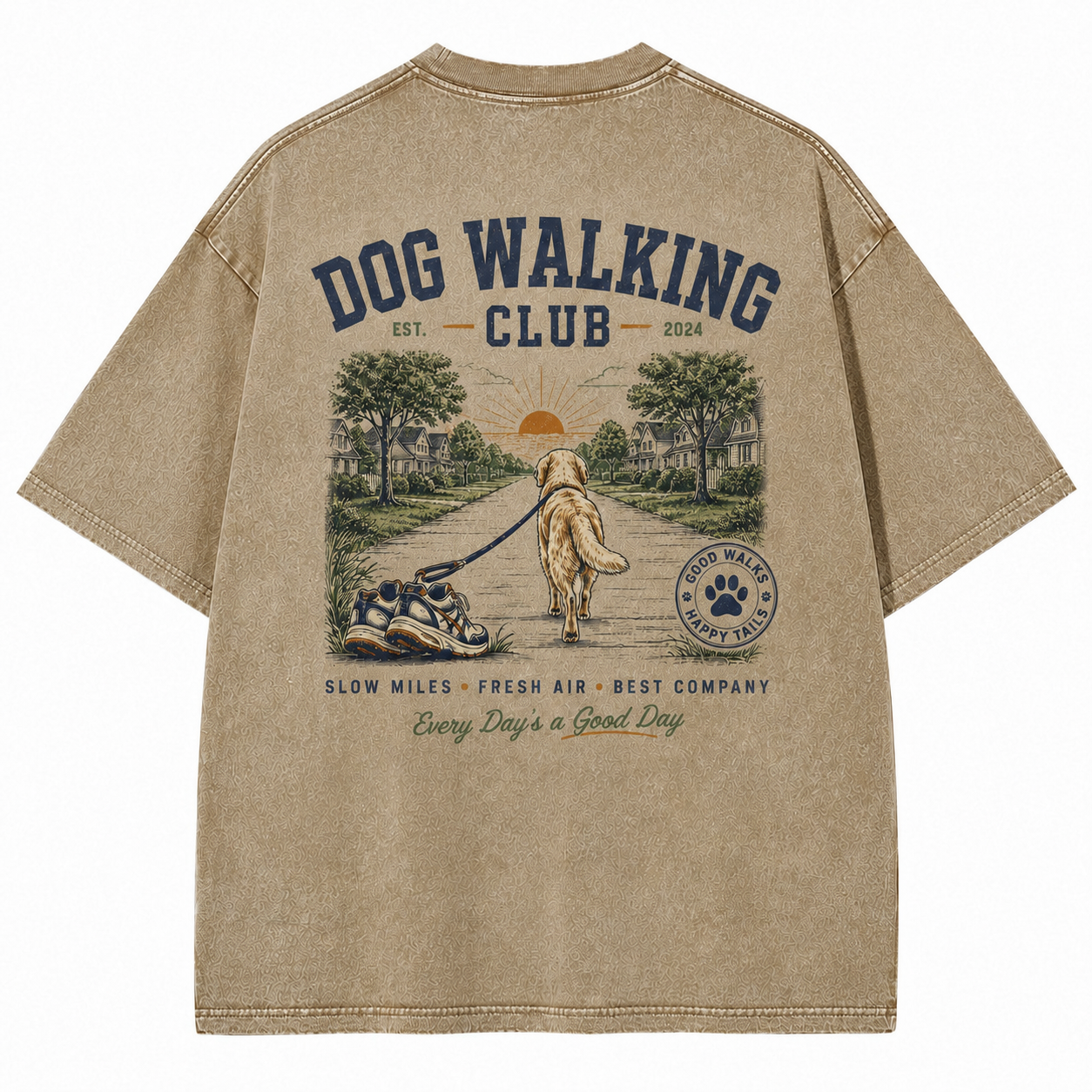 Dog Walking Club Tee