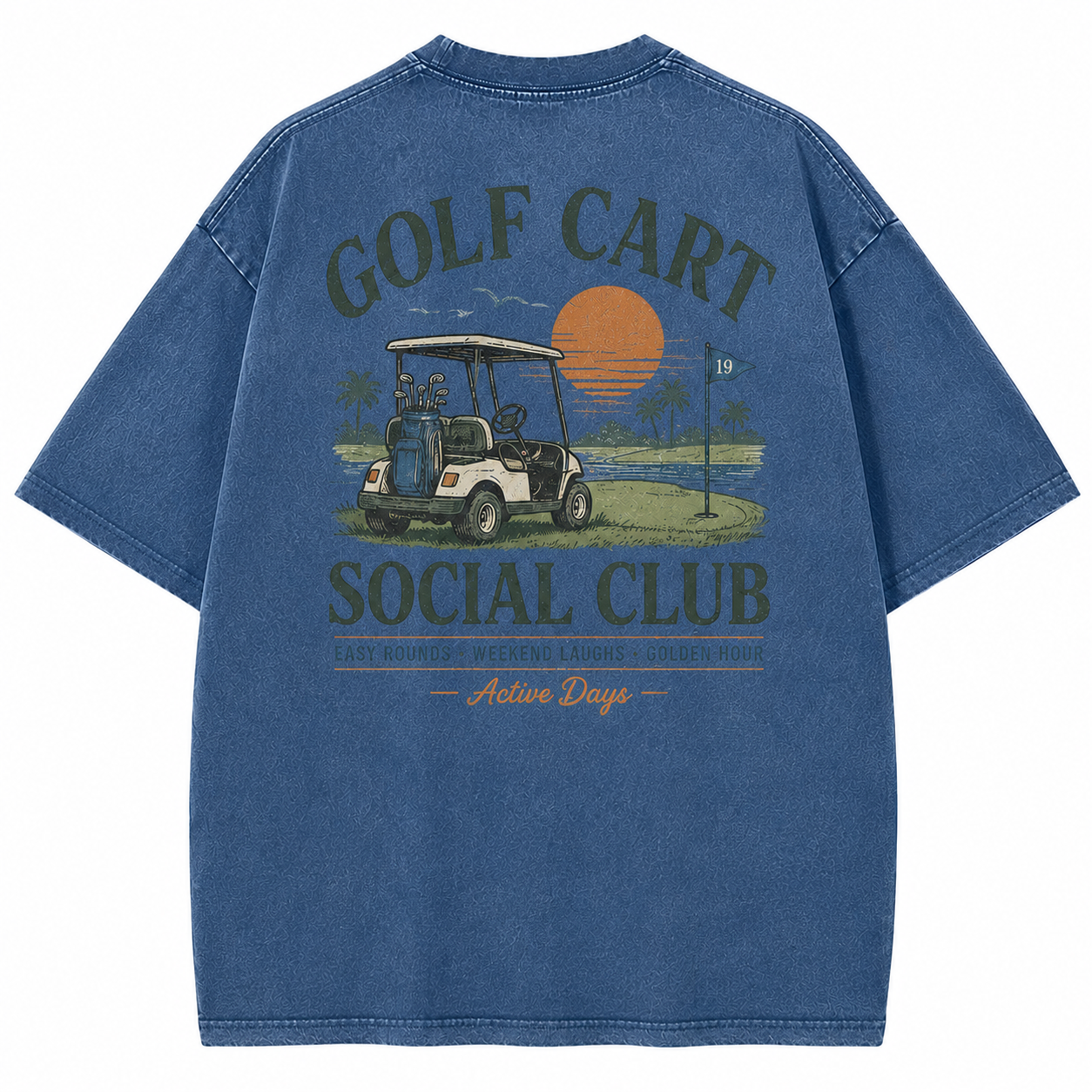 Golf Cart Social Club Tee