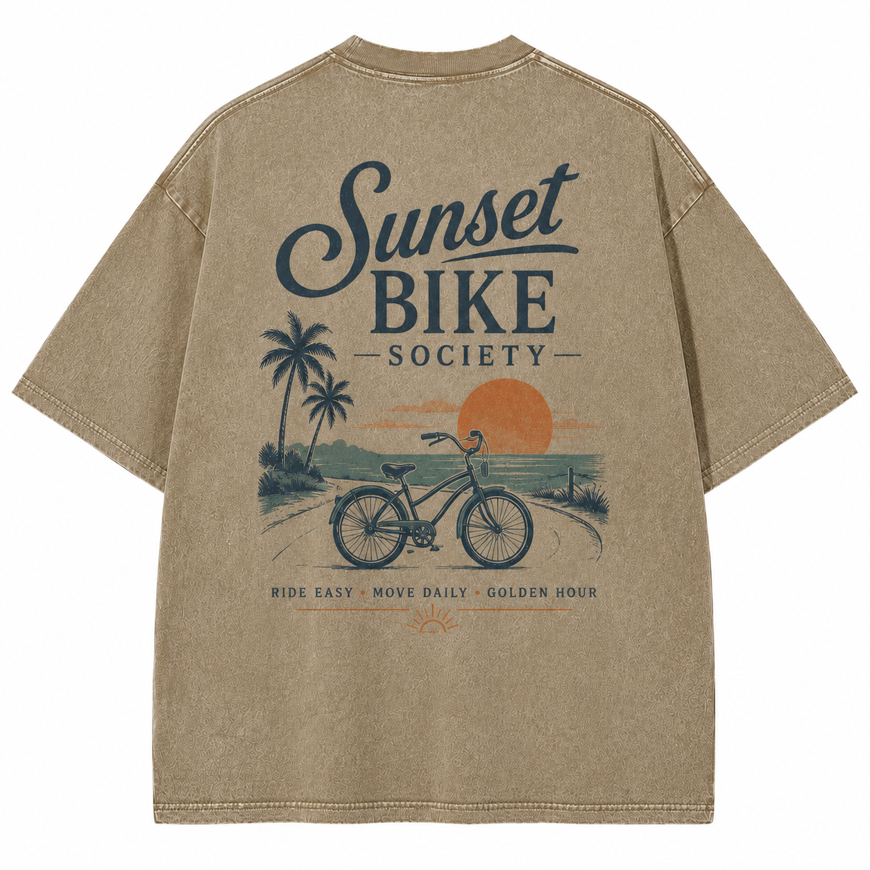 Sunset Bike Society Tee