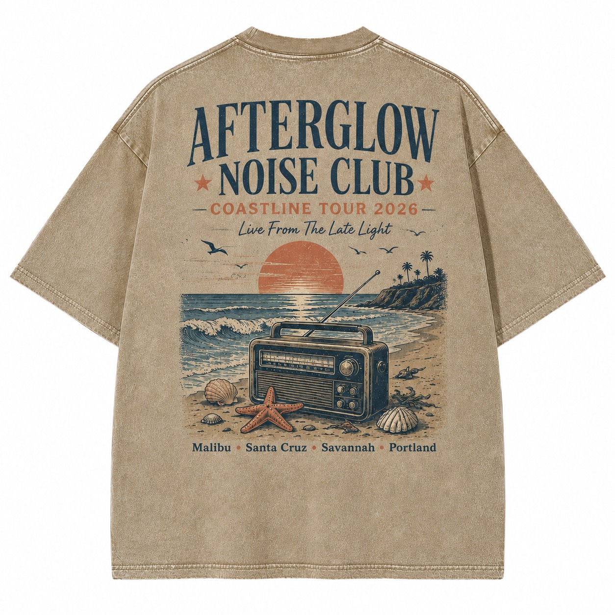 Afterglow Noise Club Tee