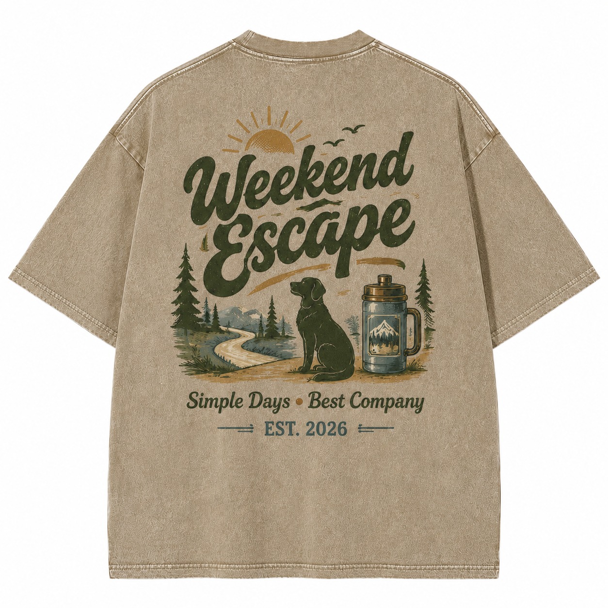 Weekend Escape Companion Tee