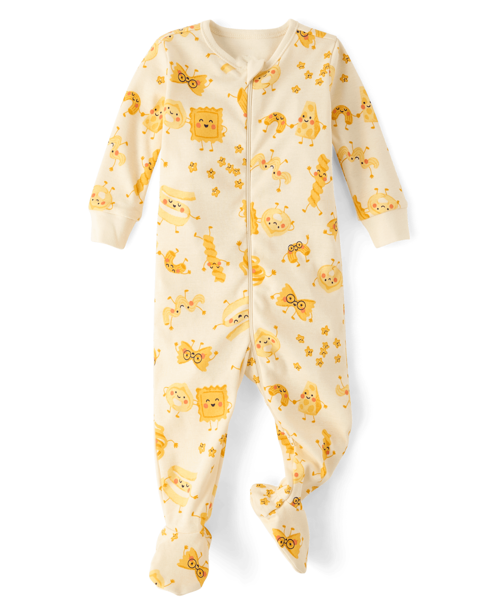 Baby And Toddler Long Sleeve St. Patrick's Day Print Snug Fit Cotton Footed One Piece Pajamas