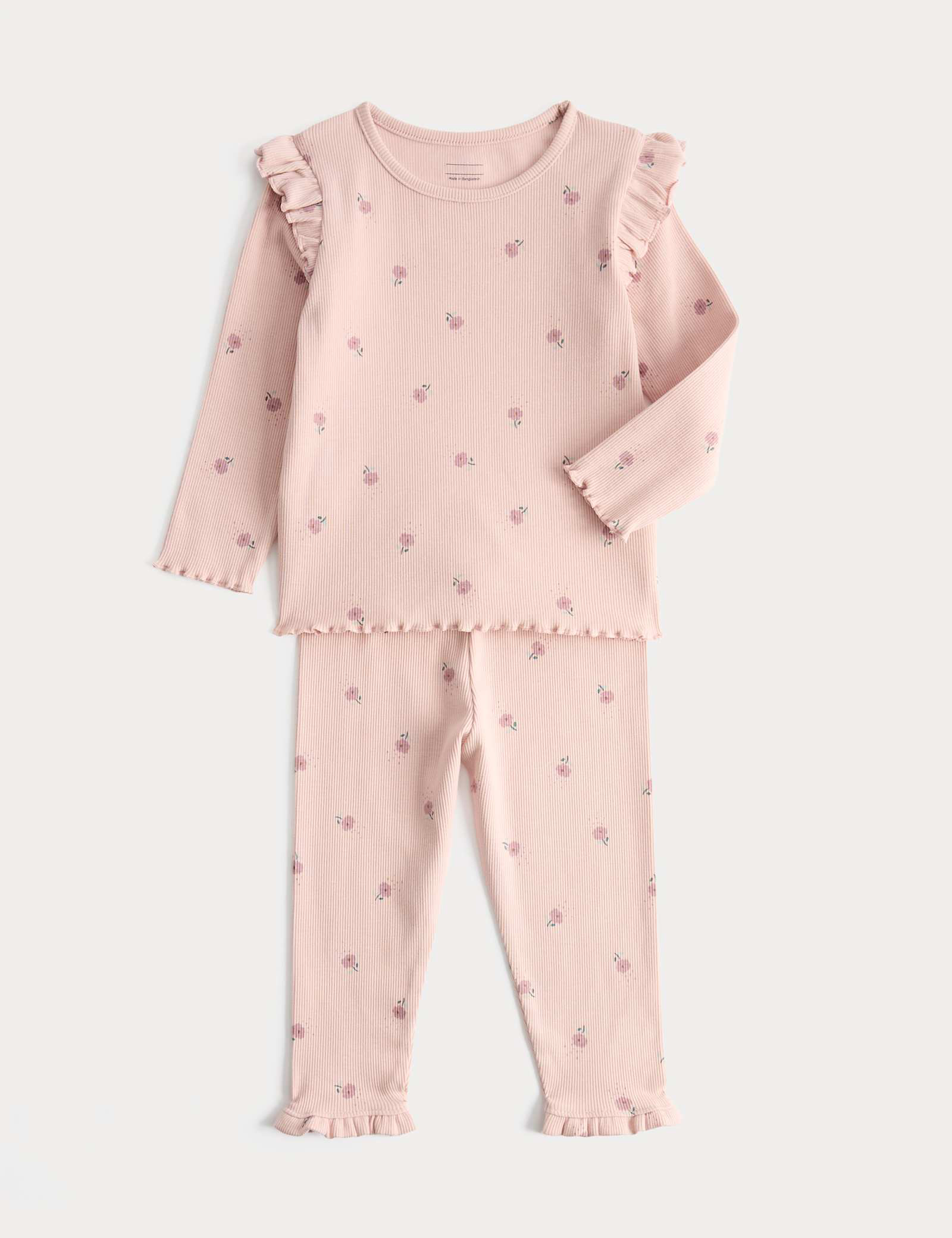 2 Piece Cotton Rich Floral Jersey Outfit (0-3 Yrs)