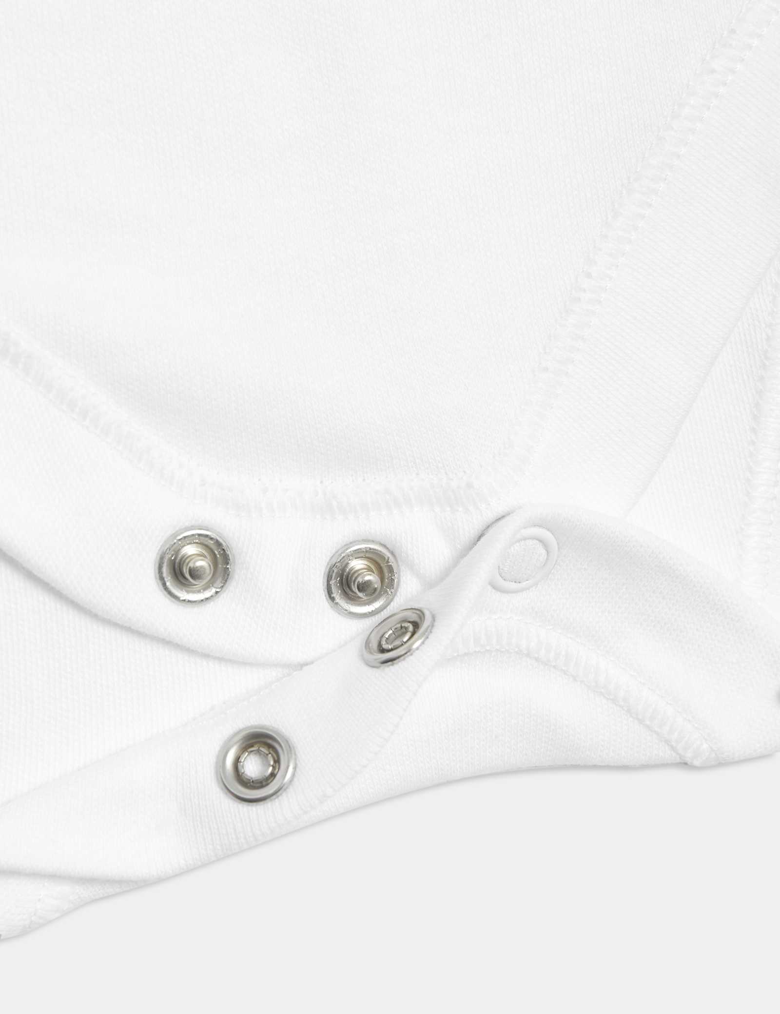 7 Pack Pure Cotton Sleeveless Bodysuits (5lbs-3 Yrs) - WHITE