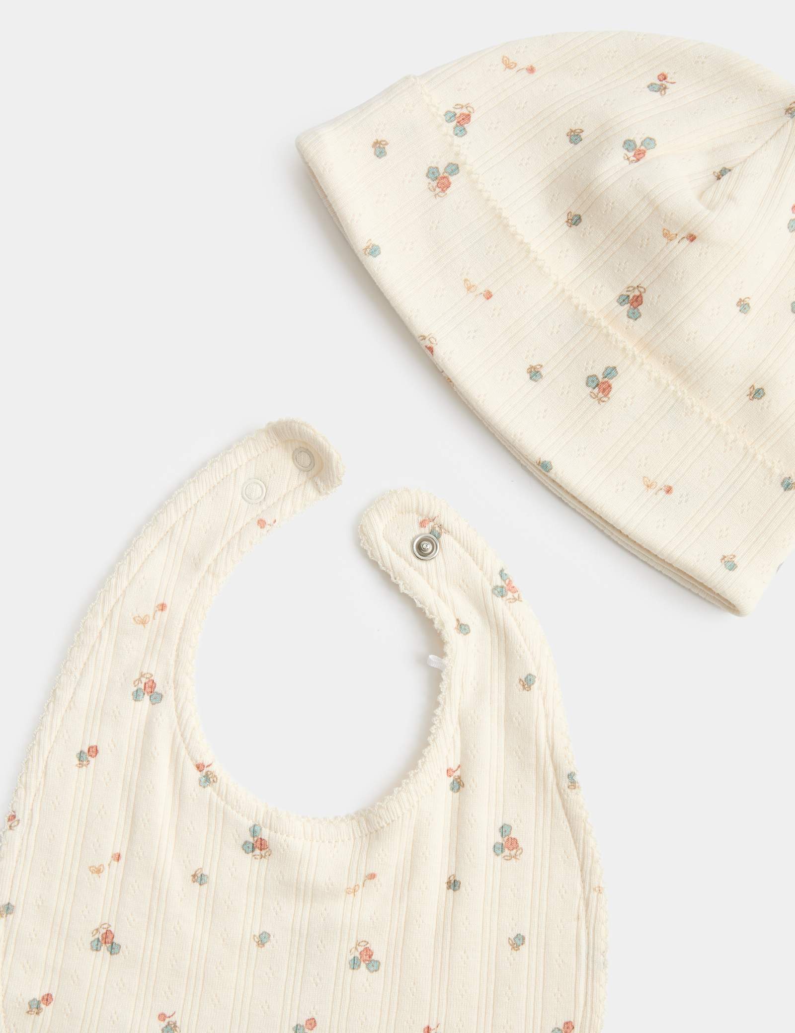 4 Piece Pure Cotton Starter Set (7lbs - 9 Mths) - LIGHT CREAM
