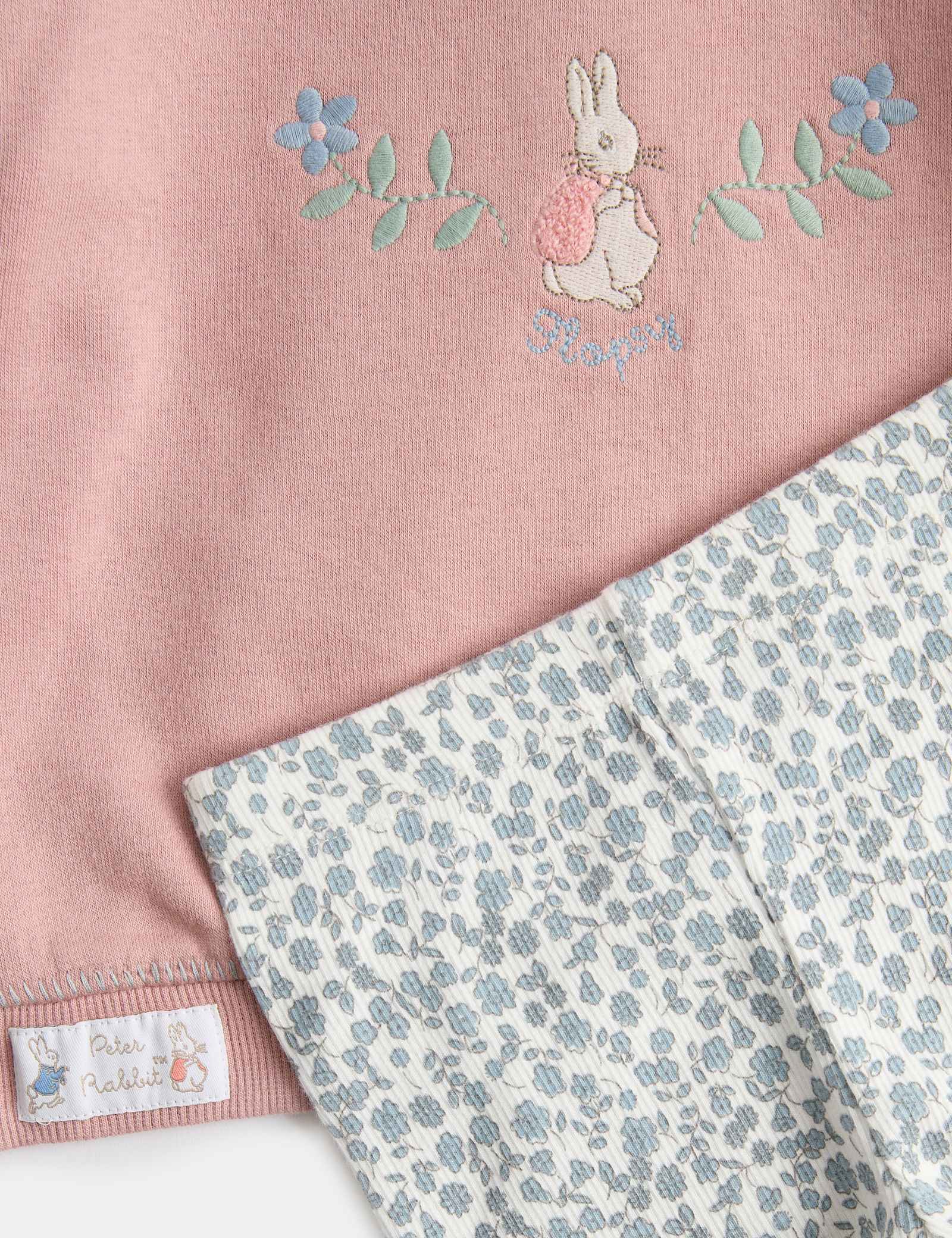 Peter Rabbit™ Cotton Rich Outfit (0-3 Yrs) - PINK MIX