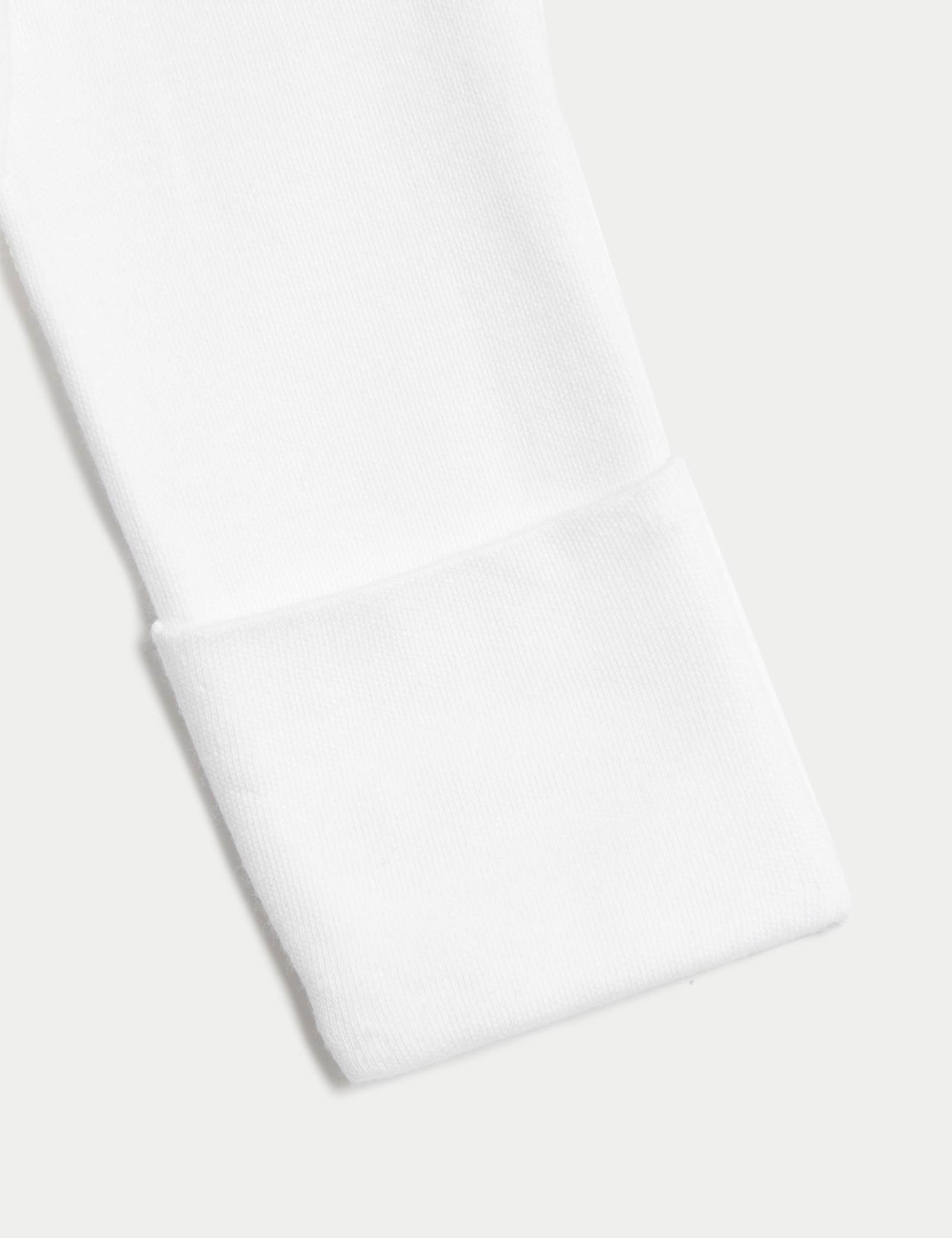 7 Pack Pure Cotton Long Sleeve Bodysuits (5lbs-3 Yrs) - WHITE